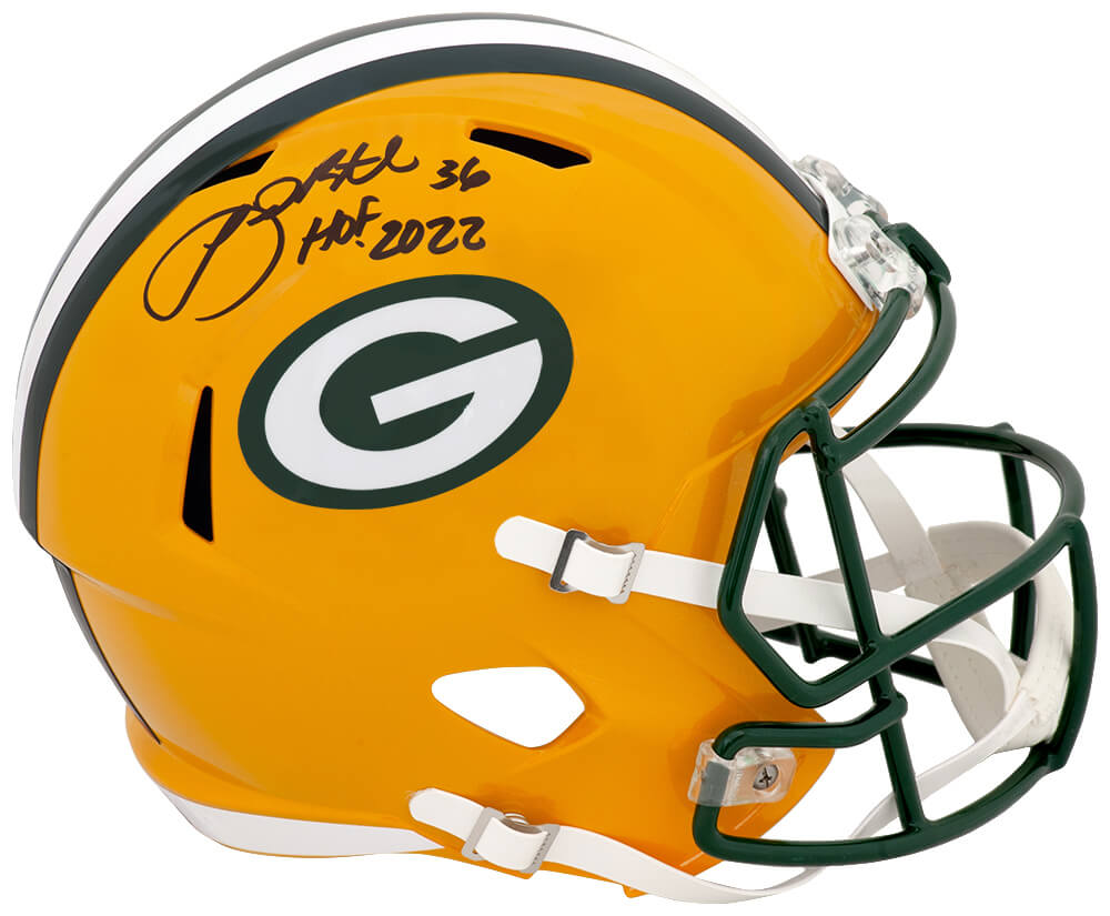LeRoy Butler Signed Green Bay Packers Riddell Full Size Speed Replica Helmet w/HOF 2022 - BUTREP320 - LeRoy Butler Signed Green Bay Packers Riddell Full Size Speed Replica Helmet w/HOF 2022 product image