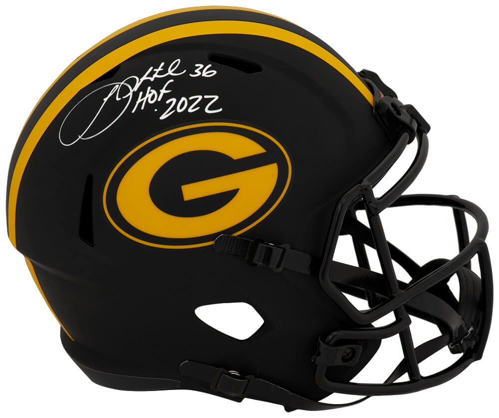 LeRoy Butler Signed Green Bay Packers ECLIPSE Riddell Full Size Speed Replica Helmet w/HOF 2022 - BUTREP321 - LeRoy Butler Signed Green Bay Packers ECLIPSE Riddell Full Size Speed Replica Helmet w/HOF 2022 product image