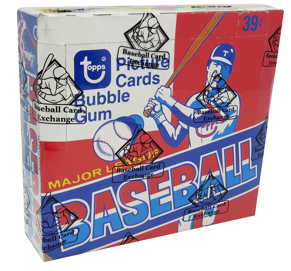 1980 Topps Baseball Cello Box BBCE Wrapped - 24 Packs (Rickey Henderson RC On Back of 1 Pack) - BX180TCE1 - 1980 Topps Baseball Cello Box BBCE Wrapped - 24 Packs (Rickey Henderson RC On Back of 1 Pack) product image