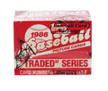 1986 Topps Traded Baseball Factory Set BBCE Wrapped From A Sealed Case (FASC) - BX186TTE1 - 1986 Topps Traded Baseball Factory Set BBCE Wrapped From A Sealed Case (FASC) product image