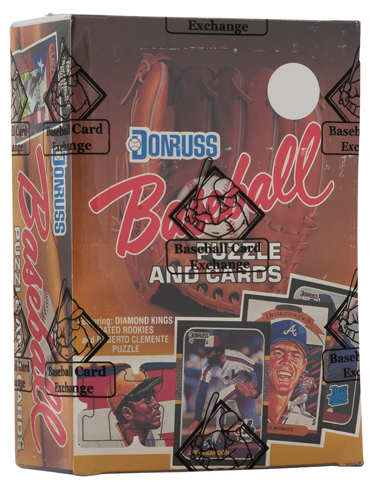1987 Donruss Baseball Unopened Wax Box BBCE Wrapped From A Facotory Sealed Case - 36 Packs - BX187DWE1 - 1987 Donruss Baseball Unopened Wax Box BBCE Wrapped From A Facotory Sealed Case - 36 Packs product image