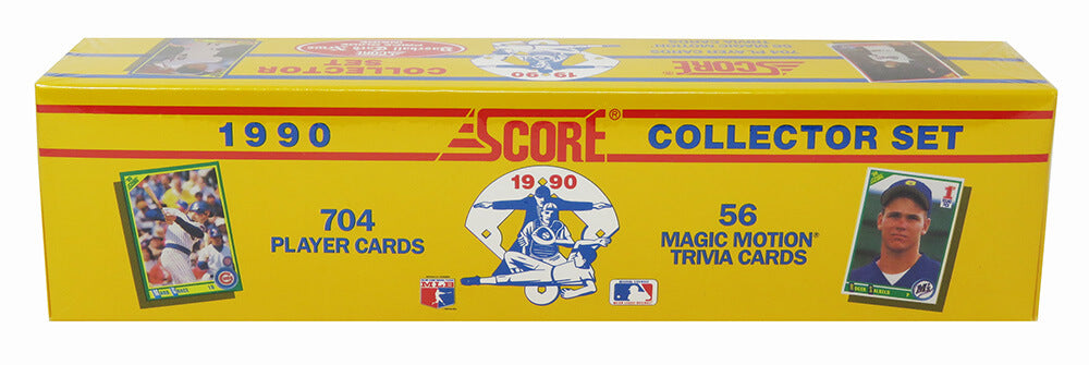 1990 Score Baseball Unopened Factory Sealed Set - 704 Cards (Thomas/Deion RC's) - BX190SFS1 - 1990 Score Baseball Unopened Factory Sealed Set - 704 Cards (Thomas/Deion RC's) product image