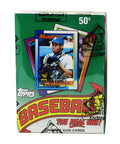 1990 Topps Baseball Unopened Wax Box BBCE Wrapped From A Sealed Case (FASC) - 36 Packs - BX190TWE1 - 1990 Topps Baseball Unopened Wax Box BBCE Wrapped From A Sealed Case (FASC) - 36 Packs product image
