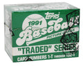 1991 Topps Traded Baseball Factory Set BBCE Wrapped From A Sealed Case (FASC) (Bagwell, I-Rod RC) - BX191TTE1 - 1991 Topps Traded Baseball Factory Set BBCE Wrapped From A Sealed Case (FASC) (Bagwell, I-Rod RC) product image