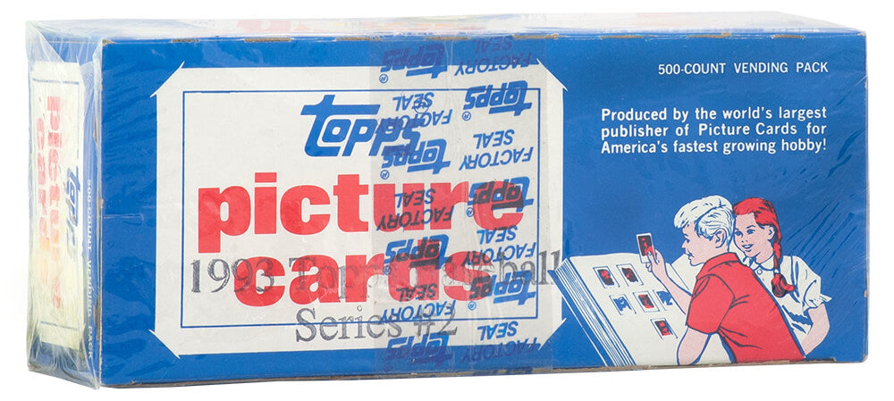 1993 Topps Baseball Series 2 GOLD Factory Sealed Vending Box -500 Gold Cards (Piazza GOLD RC??) - BX193TVEG - 1993 Topps Baseball Series 2 GOLD Factory Sealed Vending Box -500 Gold Cards (Piazza GOLD RC??) product image