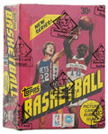 1981-82 Topps Basketball Unopened Wax Box BBCE Sealed Wrapped - 36 Packs (Bird / Magic 2nd YR??)(D) - BX281TWE4 - 1981-82 Topps Basketball Unopened Wax Box BBCE Sealed Wrapped - 36 Packs (Bird / Magic 2nd YR??)(D) product image