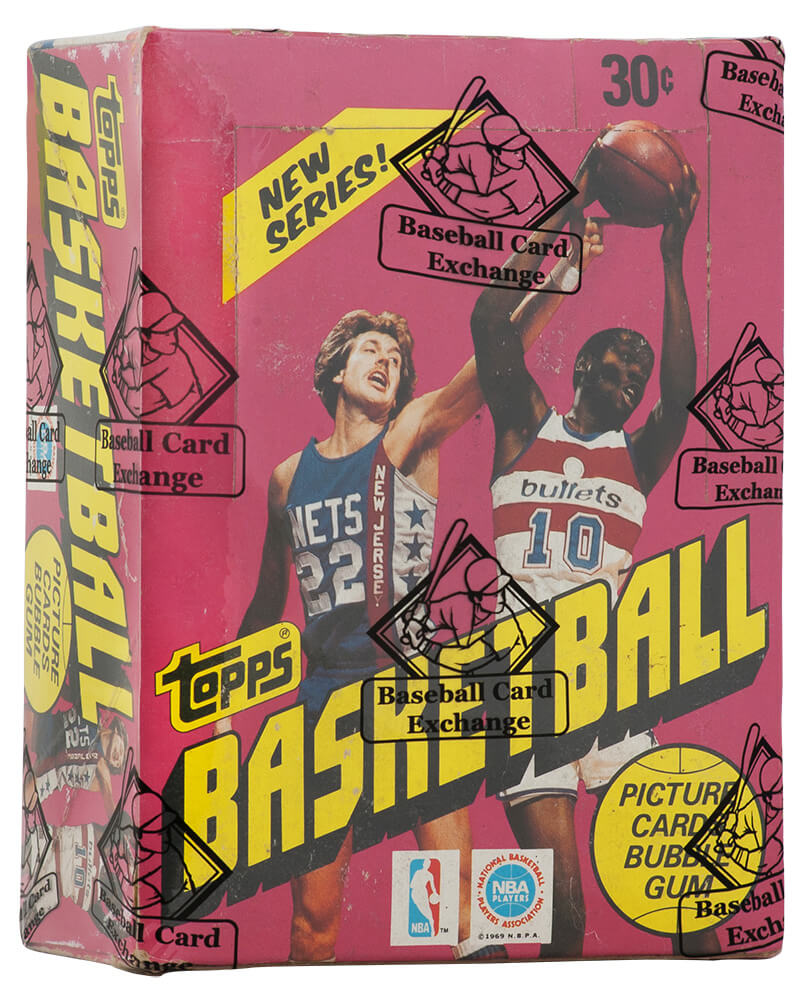1981-82 Topps Basketball Unopened Wax Box BBCE Sealed Wrapped - 36 Packs (Bird / Magic 2nd YR??)(D) - BX281TWE4 - 1981-82 Topps Basketball Unopened Wax Box BBCE Sealed Wrapped - 36 Packs (Bird / Magic 2nd YR??)(D) product image