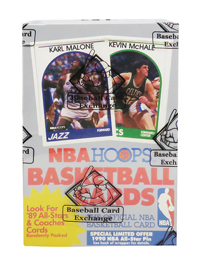 1989 Hoops Series 1 Basketball Box BBCE Wrapped From A Sealed Case (FASC) - 36 Packs - BX289HWE1 - 1989 Hoops Series 1 Basketball Box BBCE Wrapped From A Sealed Case (FASC) - 36 Packs product image