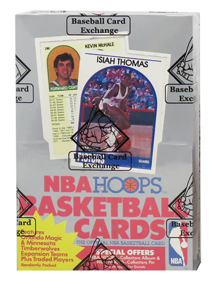 1989 Hoops Series 2 Basketball Box BBCE Wrapped From A Sealed Case (FASC) - 36 Packs - BX289HWE2 - 1989 Hoops Series 2 Basketball Box BBCE Wrapped From A Sealed Case (FASC) - 36 Packs product image