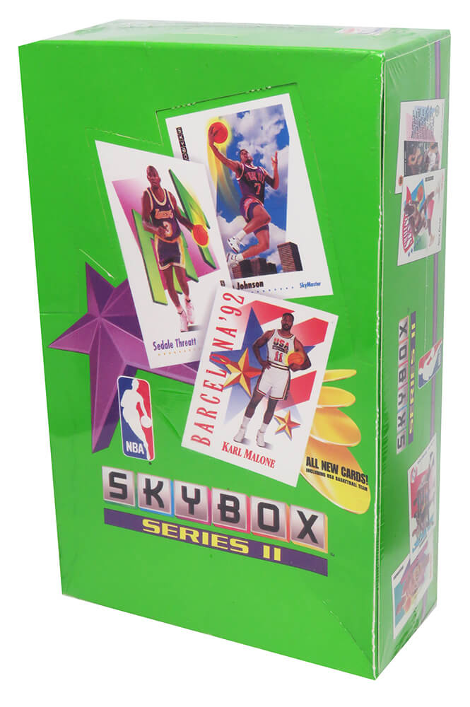1991-92 Skybox Series 2 Basketball Factory Sealed Unopened Box - 36 Packs - BX291SWF2 - 1991-92 Skybox Series 2 Basketball Factory Sealed Unopened Box - 36 Packs product image
