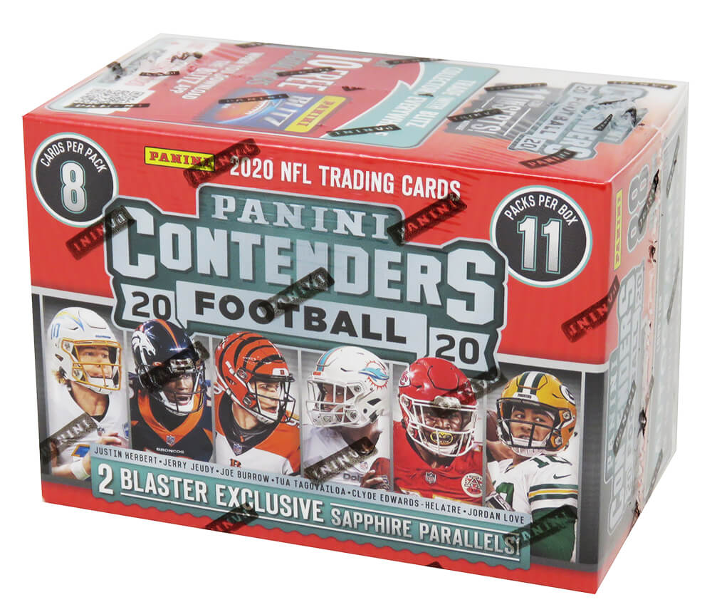 2020 Panini Contenders Football Unopened NFL Blaster Box Factory Sealed - (88 Cards) - BX320PBF1 - 2020 Panini Contenders Football Unopened NFL Blaster Box Factory Sealed - (88 Cards) product image