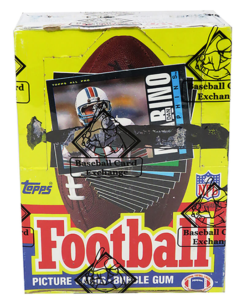 1985 Topps Football Unopened Wax Box BBCE Sealed Wrapped - 36 Packs - BX385TWE1 - 1985 Topps Football Unopened Wax Box BBCE Sealed Wrapped - 36 Packs product image