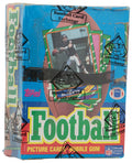 1986 Topps Football Unopened Wax (X-Out) Box BBCE Sealed Wrapped - 36 Packs (Jerry Rice, Steve Young RC??) (D) - BX386TWED - 1986 Topps Football Unopened Wax (X-Out) Box BBCE Sealed Wrapped - 36 Packs (Jerry Rice, Steve Young RC??) (D) product image