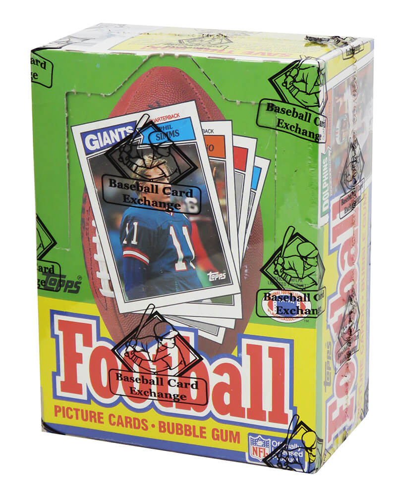 1987 Topps Football Unopened Wax Box BBCE Sealed Wrapped - 36 Packs - BX387TWE1 - 1987 Topps Football Unopened Wax Box BBCE Sealed Wrapped - 36 Packs product image