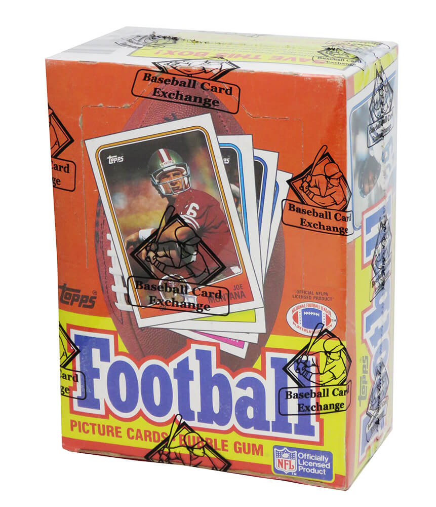 1988 Topps Football Unopened Wax Box BBCE Sealed Wrapped - 36 Packs - BX388TWE1 - 1988 Topps Football Unopened Wax Box BBCE Sealed Wrapped - 36 Packs product image