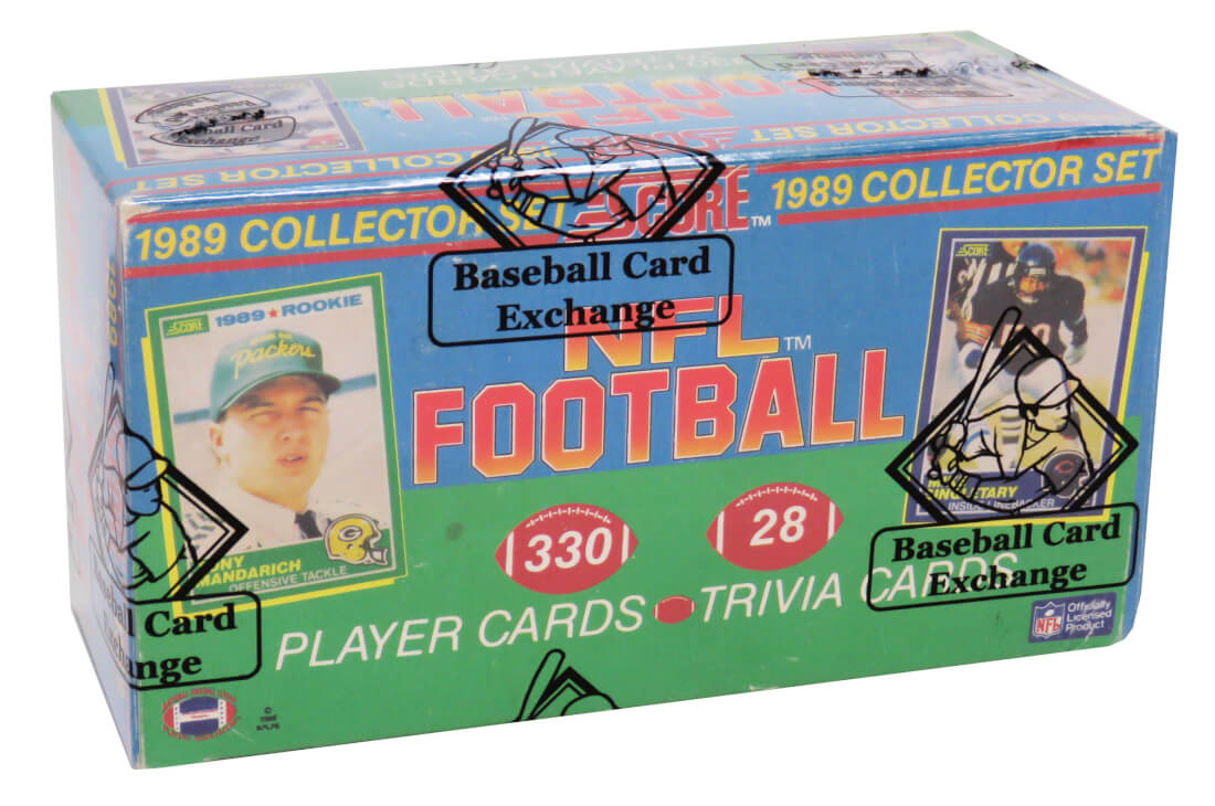 1989 Score Football Factory Set BBCE Wrapped (Sanders, Aikman, Deion RC) - BX389SSE2 - 1989 Score Football Factory Set BBCE Wrapped (Sanders, Aikman, Deion RC) product image