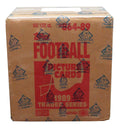 1989 Topps Traded Football Unopened Factory Sealed Case (50 Sets) - BBCE Authenticated - BX3C89TTE - 1989 Topps Traded Football Unopened Factory Sealed Case (50 Sets) - BBCE Authenticated product image