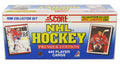 1990 Score Hockey Unopened Factory Sealed Set - 445 Cards (Jagr/Brodeur/Lindros RC's) - BX490SFS1 - 1990 Score Hockey Unopened Factory Sealed Set - 445 Cards (Jagr/Brodeur/Lindros RC's) product image
