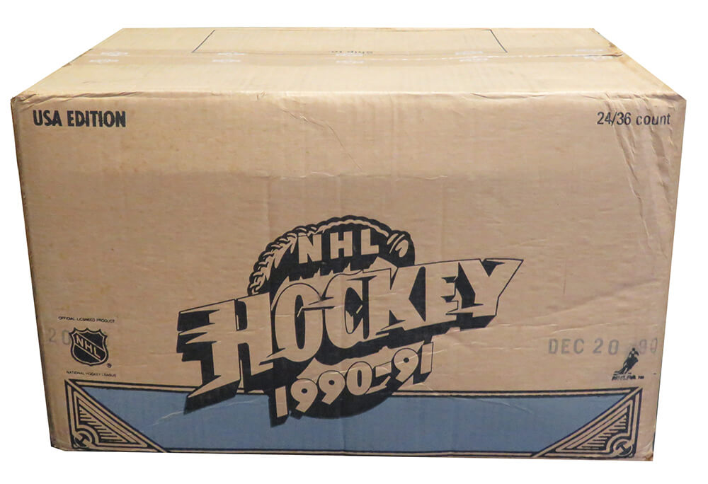 1990-91 Upper Deck Hockey Low Series Factory Sealed Case (24 Boxes) - BX4C90UF1 - 1990-91 Upper Deck Hockey Low Series Factory Sealed Case (24 Boxes) product image