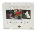 2001 Upper Deck GOLF Premiere Edition Factory Sealed GREEN Hobby Box 24 Packs - Tiger Woods RC?? - BX501UHF1 - 2001 Upper Deck GOLF Premiere Edition Factory Sealed GREEN Hobby Box 24 Packs - Tiger Woods RC?? product image