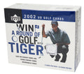 2002 Upper Deck Golf Green Grass Edition Factory Sealed Box 24 Packs - (Mickelson RC??) - BX502UHF1 - 2002 Upper Deck Golf Green Grass Edition Factory Sealed Box 24 Packs - (Mickelson RC??) product image