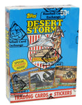 1991 Desert Storm Topps Series 1 Unopened Box BBCE Sealed Wrapped - 36 Packs - BX591DSE1 - 1991 Desert Storm Topps Series 1 Unopened Box BBCE Sealed Wrapped - 36 Packs product image