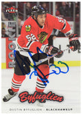 Dustin Byfuglien Signed Chicago Blackhawks 2006-07 Fleer Ultra Rookie Hockey Card #204 - BYFCAR400 - Dustin Byfuglien Signed Chicago Blackhawks 2006-07 Fleer Ultra Rookie Hockey Card #204 product image