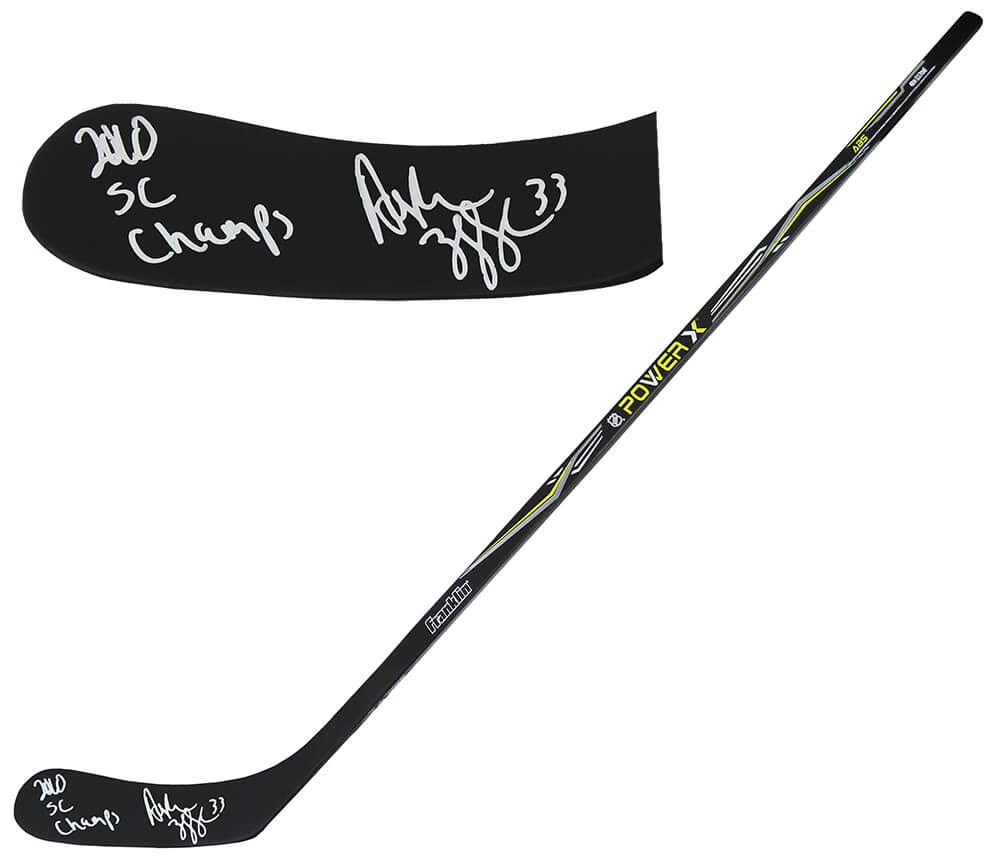 Dustin Byfuglien Signed Franklin Power-X 46 Inch Full Size Hockey Stick w/2010 SC Champs - BYFSTK401 - Dustin Byfuglien Signed Franklin Power-X 46 Inch Full Size Hockey Stick w/2010 SC Champs product image
