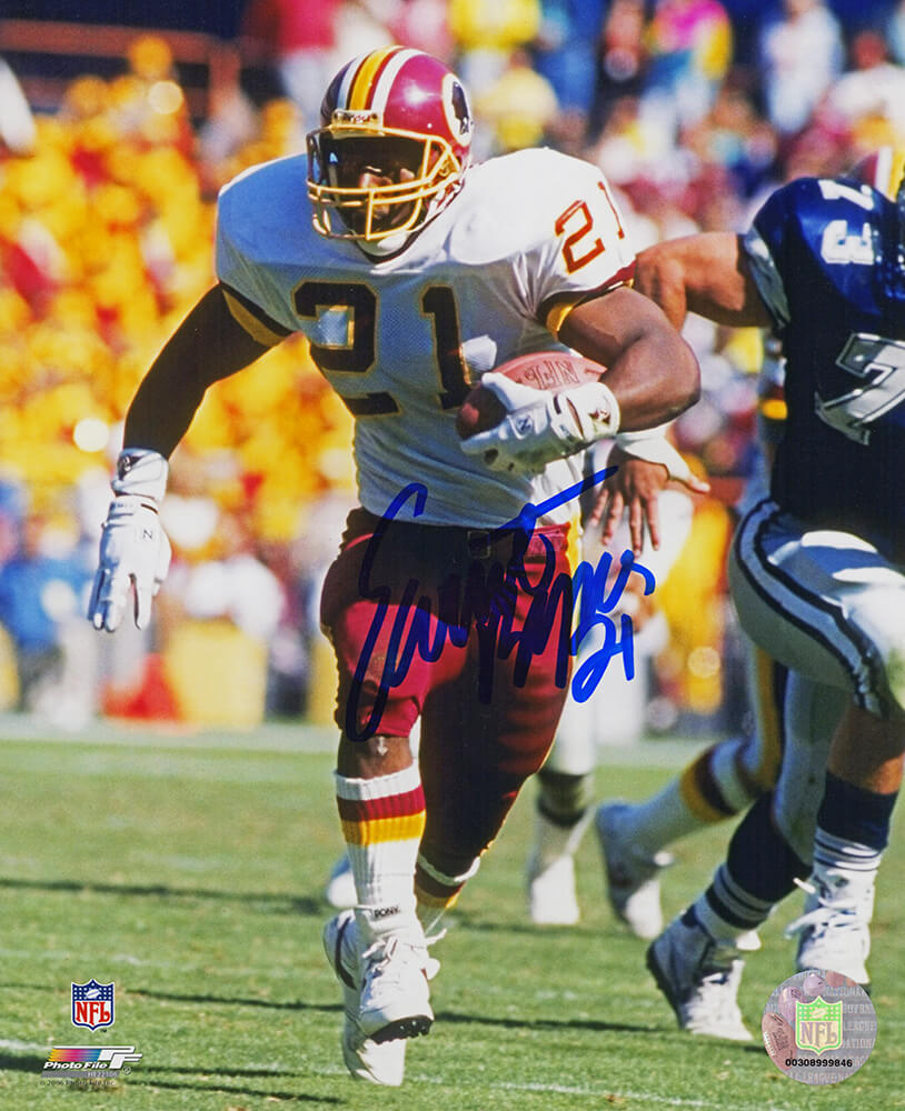 Earnest Byner Signed Redskins Running With Ball Action 8x10 Photo - BYN08P301 - Earnest Byner Signed Redskins Running With Ball Action 8x10 Photo product image