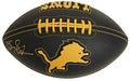 Barry Sanders Signed Lions Logo Black Roadster Football - SANFTB303 - Barry Sanders Signed Lions Logo Black Roadster Football product image