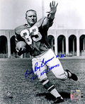 Billy Ray Barnes Signed Philadelphia Eagles B&W Pose 8x10 Photo w/1960 NFL Champs - BAR08P310 - Billy Ray Barnes Signed Philadelphia Eagles B&W Pose 8x10 Photo w/1960 NFL Champs product image