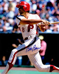 Bob Boone Signed Philadelphia Phillies Swinging Action 8x10 Photo - BOO08P102 - Bob Boone Signed Philadelphia Phillies Swinging Action 8x10 Photo product image