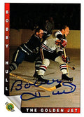 Bobby Hull Signed Chicago Blackhawks 1992 Ultimate Trading Card #89 - HULCAR406 - Bobby Hull Signed Chicago Blackhawks 1992 Ultimate Trading Card #89 product image