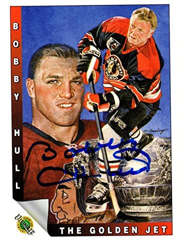 Bobby Hull Signed Chicago Blackhawks 1992 Ultimate Trading Card #90 - HULCAR404 - Bobby Hull Signed Chicago Blackhawks 1992 Ultimate Trading Card #90 product image