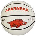 Bobby Portis Signed Arkansas White Logo Basketball w/2015 SEC POY - PORBSK203 - Bobby Portis Signed Arkansas White Logo Basketball w/2015 SEC POY product image