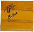 Bobby Portis Signed Basketball Court 5x5 Floor Piece w/Go Bulls - PORFLO200 - Bobby Portis Signed Basketball Court 5x5 Floor Piece w/Go Bulls product image