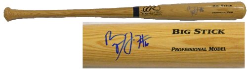 Bryan LaHair Signed Autographed Rawlings Blonde Big Stick Bat - LAHBAT100 - Bryan LaHair Signed Autographed Rawlings Blonde Big Stick Bat product image