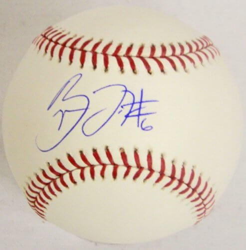 Bryan LaHair Signed Autographed Rawlings Official MLB Baseball - LAHBSB100 - Bryan LaHair Signed Autographed Rawlings Official MLB Baseball product image