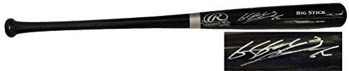 Byung Ho Park Signed Rawlings Black Big Stick Baseball Bat - PARBAT100 - Byung Ho Park Signed Rawlings Black Big Stick Baseball Bat product image