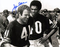 James Caan Signed Brian's Song B&W Brian Piccolo In Pain 8x10 Photo (In Blue) - CAA08P503 - James Caan Signed Brian's Song B&W Brian Piccolo In Pain 8x10 Photo (In Blue) product image