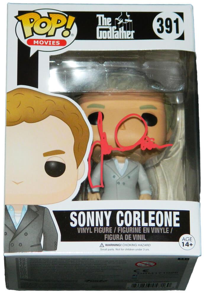 James Caan Signed The Godfather Sonny Corleone Funko Pop Vinyl Doll - CAAFUN500 - James Caan Signed The Godfather Sonny Corleone Funko Pop Vinyl Doll product image