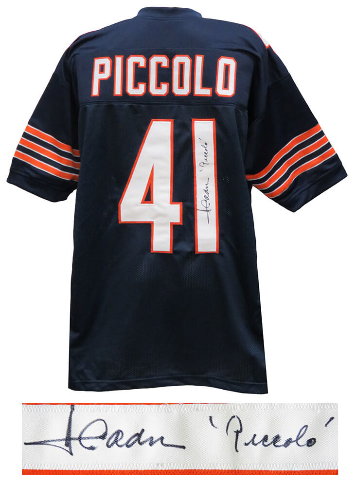 James Caan Signed Navy Throwback 'Piccolo #41' Custom Football Jersey w/Piccolo - CAAJRY501 - James Caan Signed Navy Throwback 'Piccolo #41' Custom Football Jersey w/Piccolo product image
