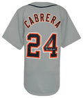 Miguel Cabrera Signed Grey Custom Baseball Jersey w/2012 Triple Crown - CABJRY111 - Miguel Cabrera Signed Grey Custom Baseball Jersey w/2012 Triple Crown product image