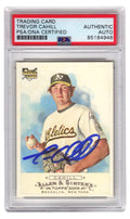 Trevor Cahill Signed Oakland A's 2009 Topps Allen & Ginter Rookie Baseball Card #241 - (PSA Encapsulated) - CAHCAR100 - Trevor Cahill Signed Oakland A's 2009 Topps Allen & Ginter Rookie Baseball Card #241 - (PSA Encapsulated) product image