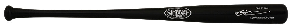 Owen Caissie Signed Louisville Slugger Pro Stock Black Baseball Bat - CAIBAT100 - Owen Caissie Signed Louisville Slugger Pro Stock Black Baseball Bat product image