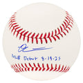 Owen Caissie Signed Rawlings Official MLB Baseball w/MLB Debut 8-14-25 - CAIBSB101 - Owen Caissie Signed Rawlings Official MLB Baseball w/MLB Debut 8-14-25 product image