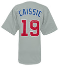 Owen Caissie Signed Grey Custom Baseball Jersey - CAIJRY100 - Owen Caissie Signed Grey Custom Baseball Jersey product image