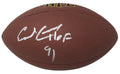 Earl Campbell Signed Wilson Super Grip Full Size NFL Football w/HOF'91 - CAMFTB302 - Earl Campbell Signed Wilson Super Grip Full Size NFL Football w/HOF'91 product image