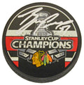 Brian Campbell Signed Blackhawks 2010 Stanley Cup Champs Logo Hockey Puck - CAMPUC400 - Brian Campbell Signed Blackhawks 2010 Stanley Cup Champs Logo Hockey Puck product image