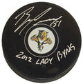 Brian Campbell Signed Florida Panthers Logo Hockey Puck w/2012 Lady Byng - CAMPUC403 - Brian Campbell Signed Florida Panthers Logo Hockey Puck w/2012 Lady Byng product image